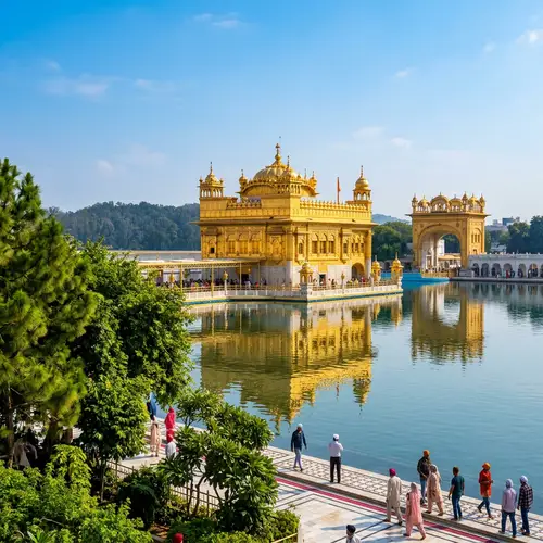 Golden Temple | Tranquil & Magnificent Structure in Intricate Architectural Style