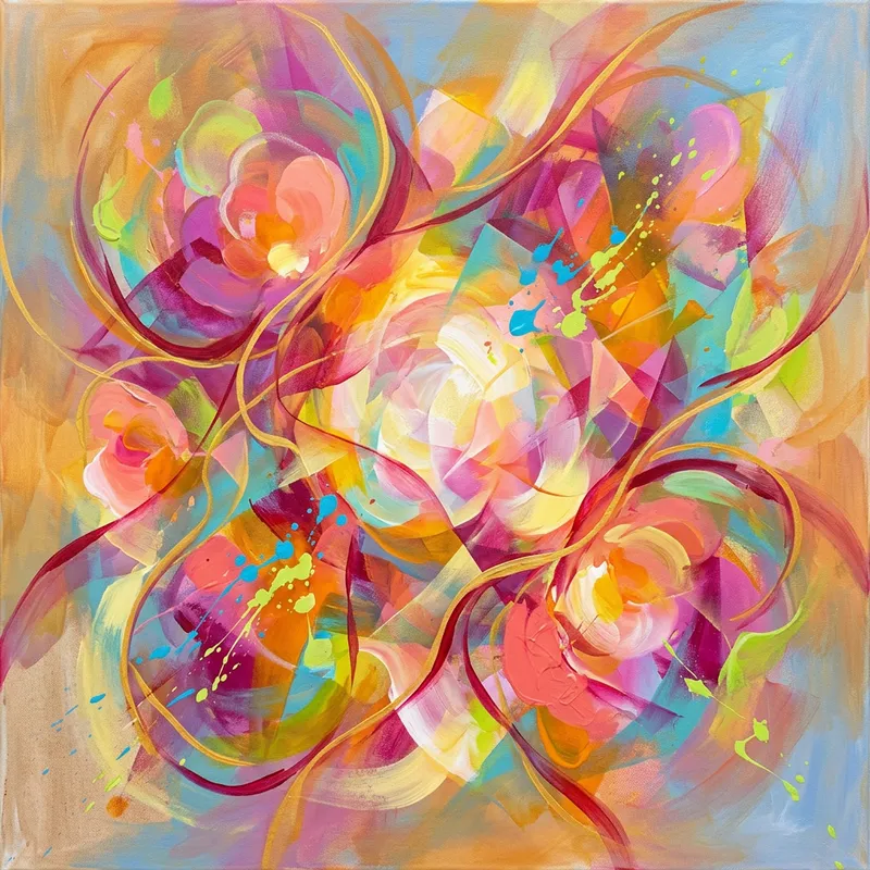 Intrinsic Joy: Abstract Style Harmony