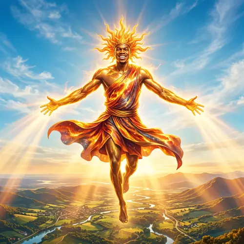 LeBron James Personification as the Sun - Energy and Warmth