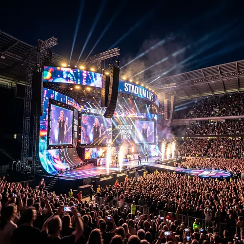 Stunning Concert Stage Design for Stadium Events
