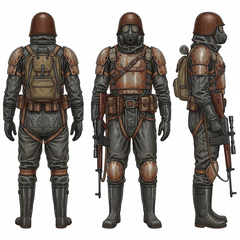 Metro 2033 Character Concept Art