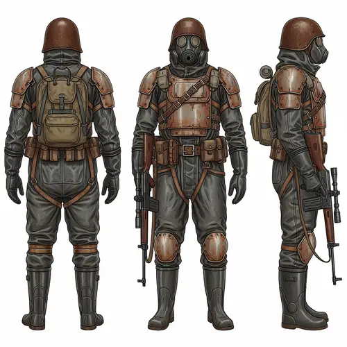Metro 2033 Character Concept Art
