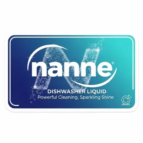 Custom Stickers for Nanne Dishwasher Liquid