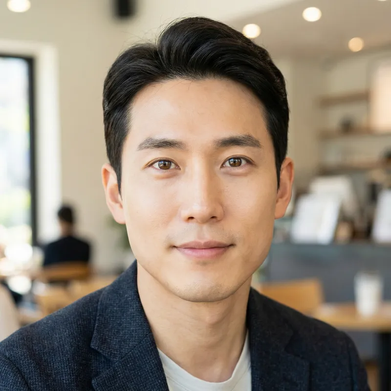 Handsome East Asian Male Portrait