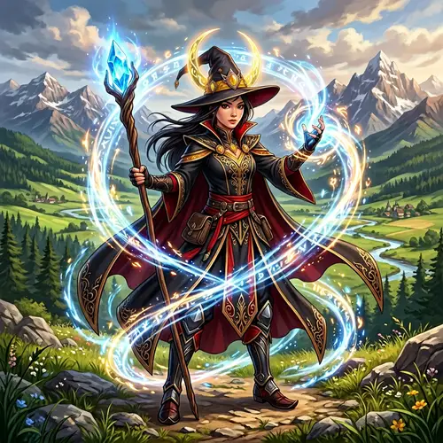 Magical Megumin: Powerful Wizard Character