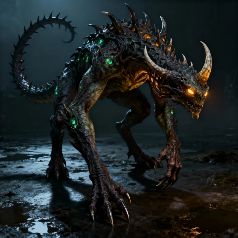 Unique Fantasy Monster Design Concept Art Unique Fantasy Monster Design Concept Art