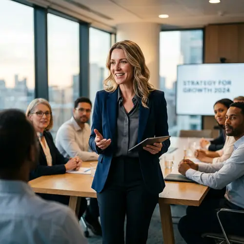 Empowered White Woman: Celebrating Strength & Resilience