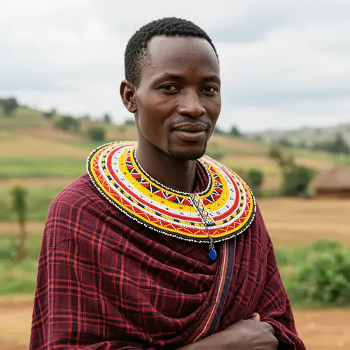 Kikuyu Traditional Man - Kenyan Culture