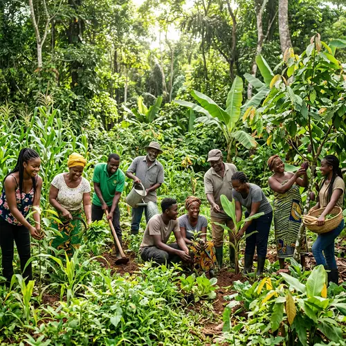 Unity in Agriculture: African Communities Thrive Together