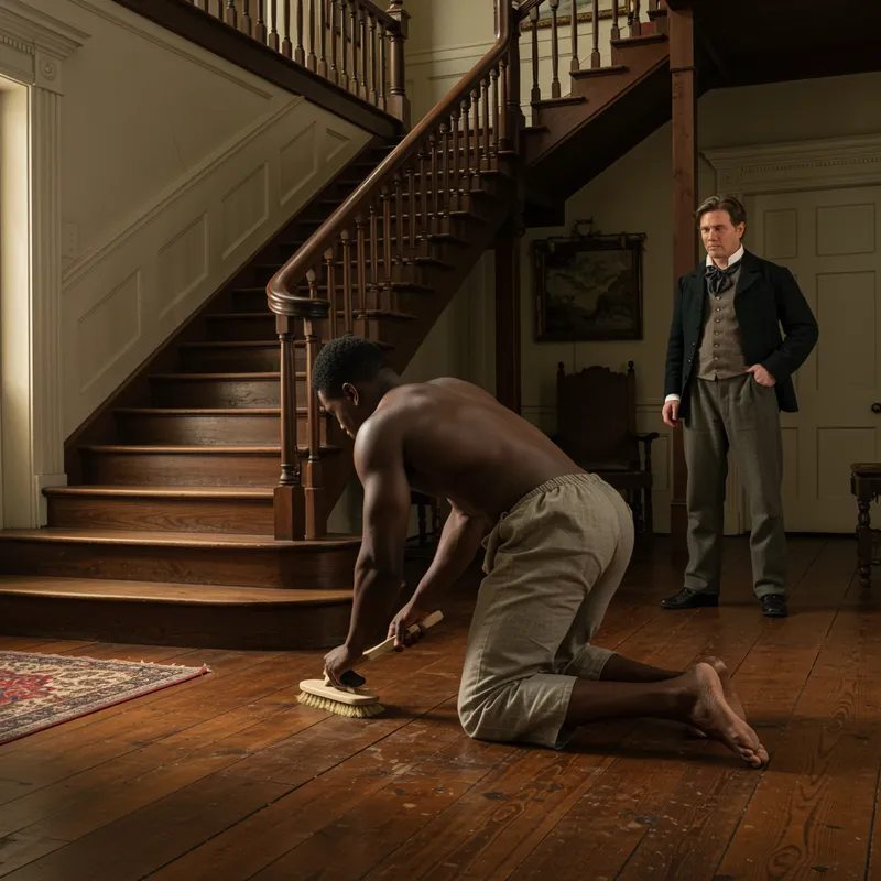 Historical Plantation Scene: 1860s Labor Depiction