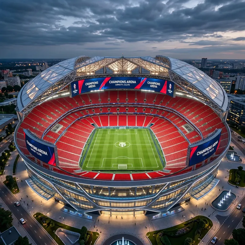 Next-Gen Football Stadium: 112,735 Seats of Innovation