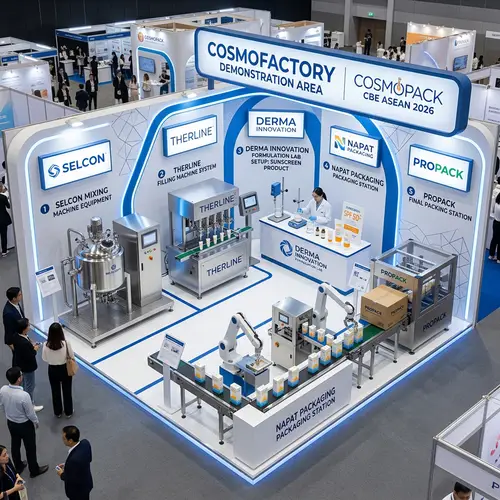Explore Cosmofactory at Cosmopack CBE ASEAN 2026