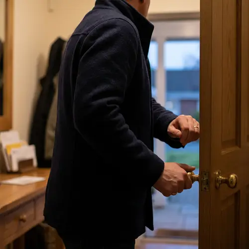 Concerned Parent at the Door