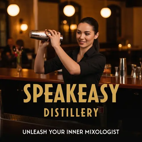 Mixology Class at Speakeasy Distillery