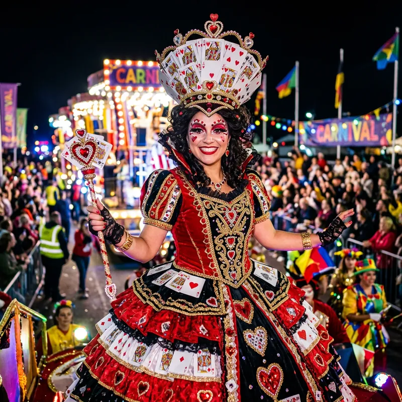 Carnival Queen of Hearts Costume Ideas