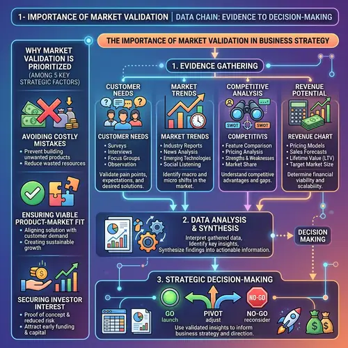 Data Chain Visualization: Importance of Market Validation