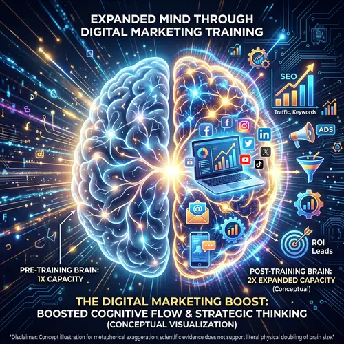 Double Your Brain Capacity with Digital Marketing Training