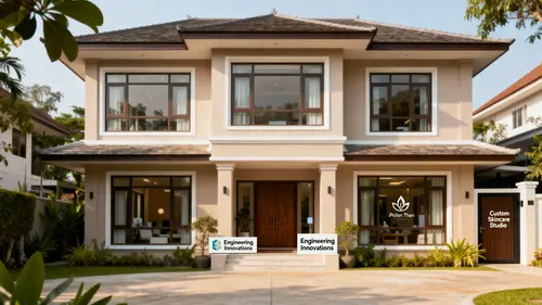 Stunning Custom Home of a Polish-Thai Couple