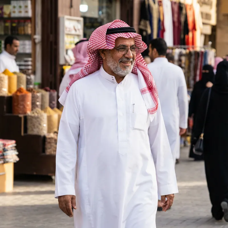 Transform Image to Saudi Person