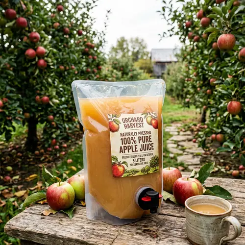 Pure 5-Liter Naturally Pressed Apple Juice | Fresh & Organic
