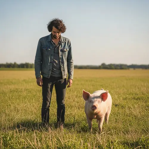 Man and Pig: A Tale of Friendship and Survival