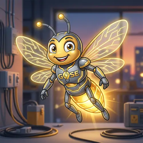 Firefly Mascot for Electrical Company