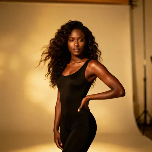 Dark Skin Model - Stunning Fashion Photography