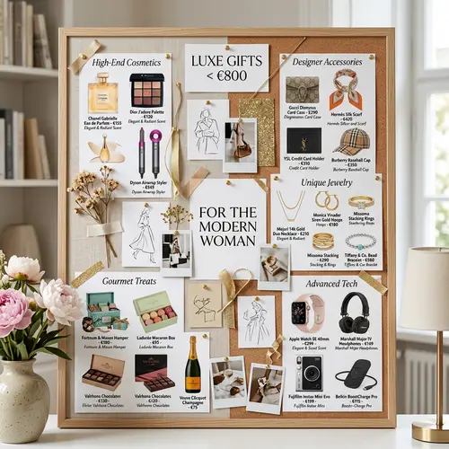 Luxurious Gifts Under 800 Euros for 24-Year-Old Woman