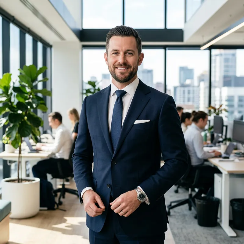 Professional Suit Image for Your Brand