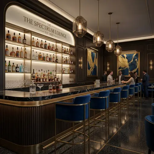 Upscale and Elegant Bar Design Ideas