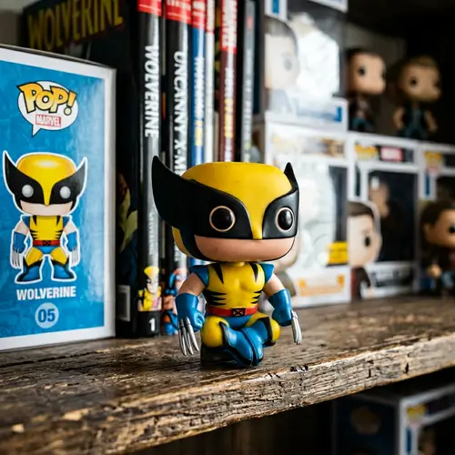 Wolverine Funko Pop Sitting Figure