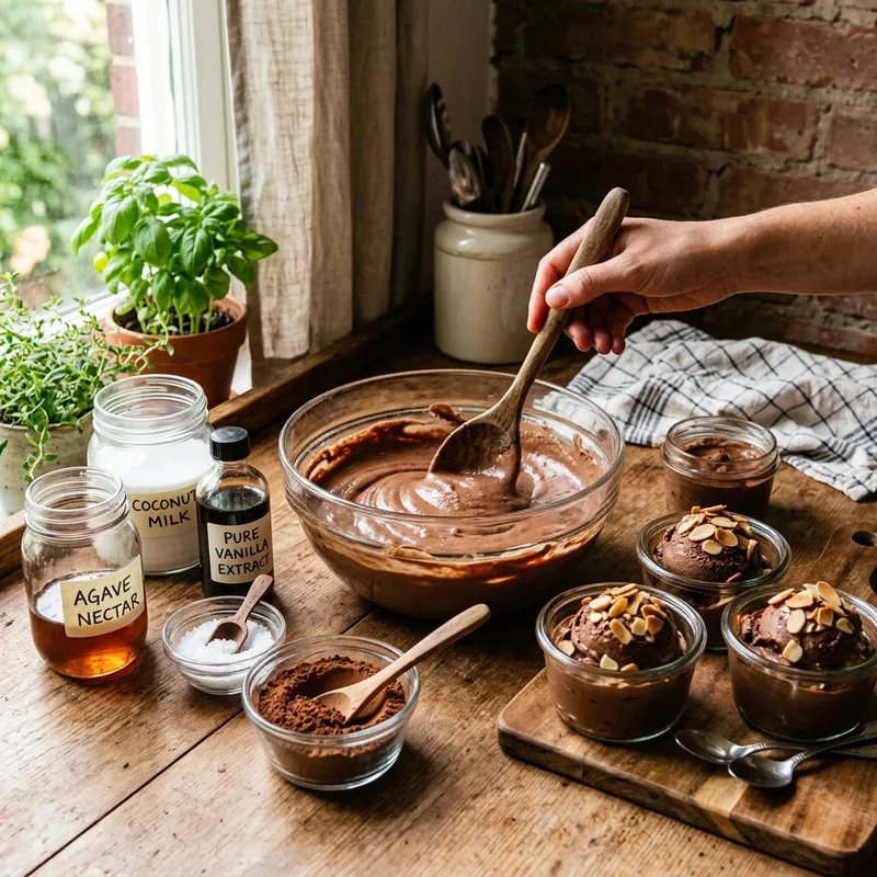 Homemade Vegan Gluten-Free German-Style Ice Cream Recipe