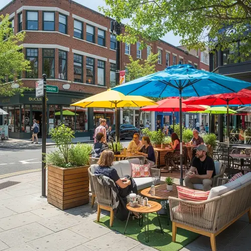 Beautiful Outdoor Cafe Design Ideas