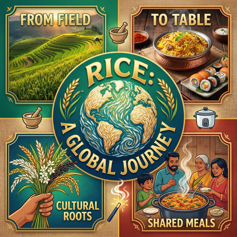 Captivating Rice Composition: Diversity & Culinary Delight