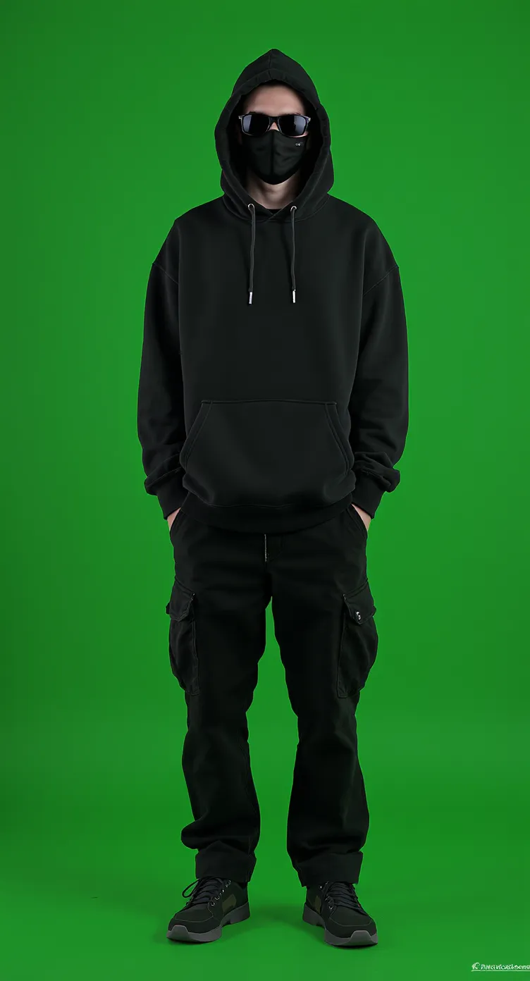 Cyberpunk Rebel: Mysterious Urban Style