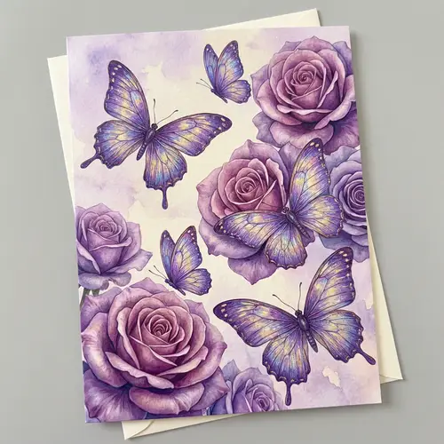 Beautiful Sympathy Gratitude Card Design