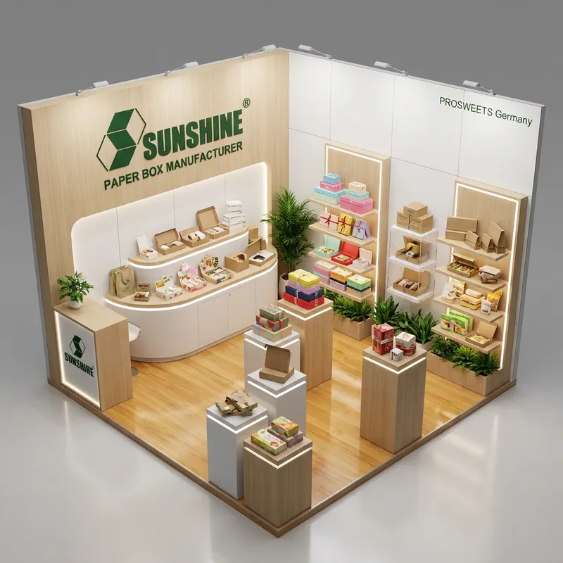 PROSWEETS Exhibition: Paper Box Manufacturer Booth
