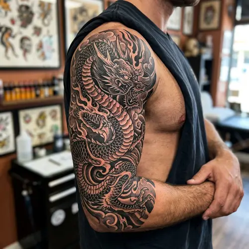 Stunning Dragon Tattoo Designs for Your Arm