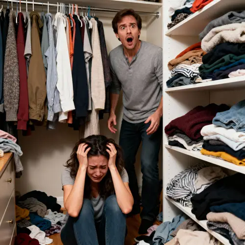Overwhelmed by Choices: A Closet Too Full
