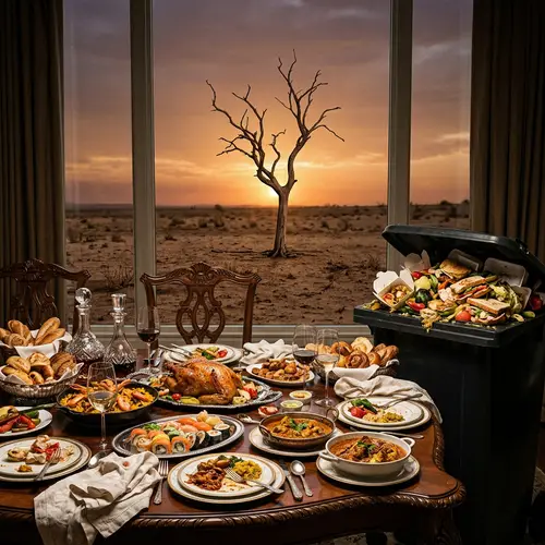 Food Wastage: A Visual Representation of Global Issue