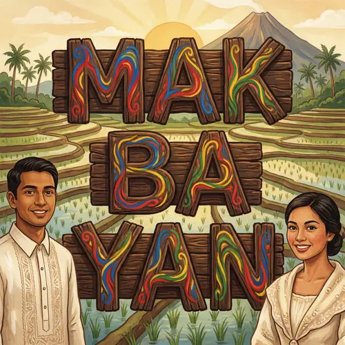 Makabayan - Illustration of Patriotic Filipino Heritage