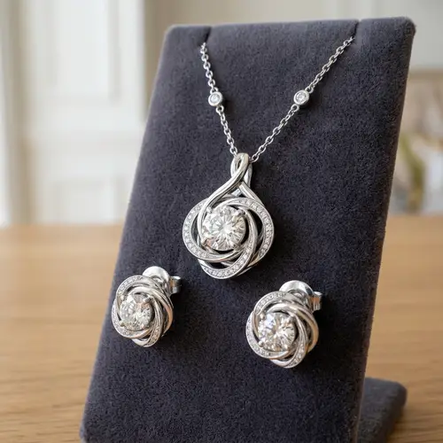 Unique One-Carat Solitaire Diamond Jewelry Design