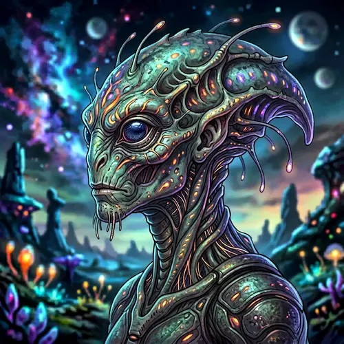 Alien Design in 248x248 Pixel Art