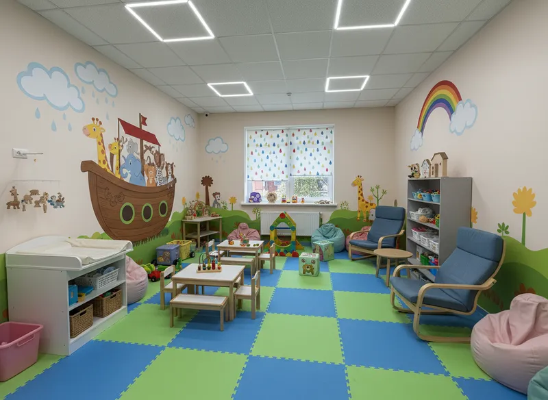 Noah's Ark Nursery Design for Kids Ages 0-5