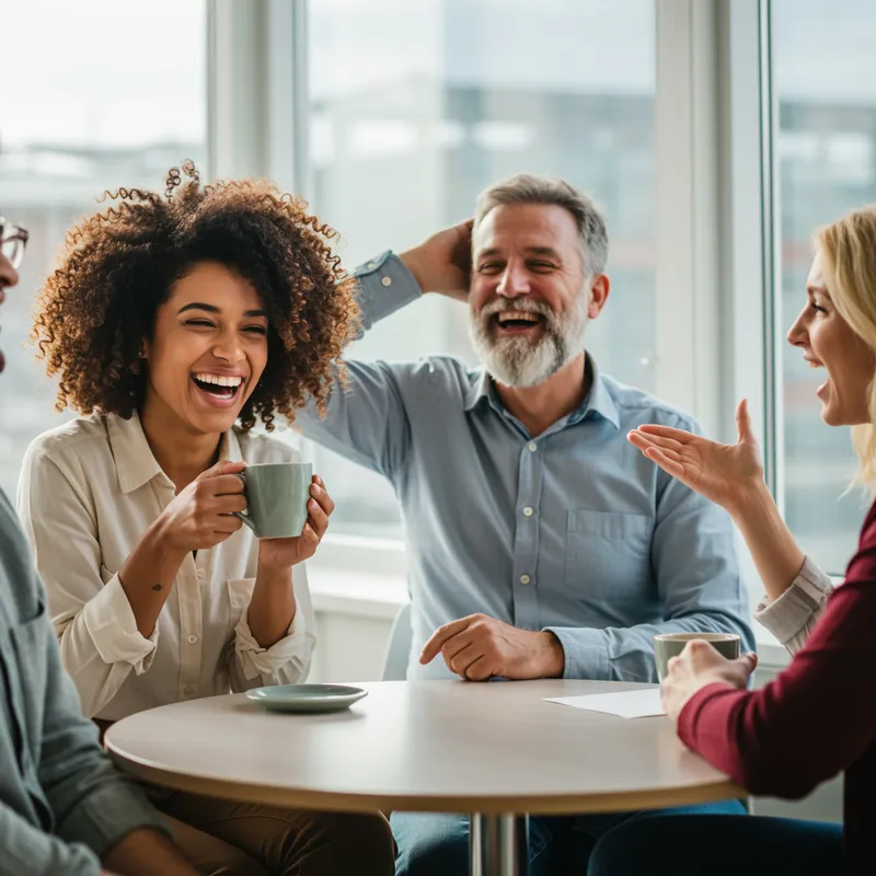 Workplace Coffee Break Moments Workplace Coffee Break Moments