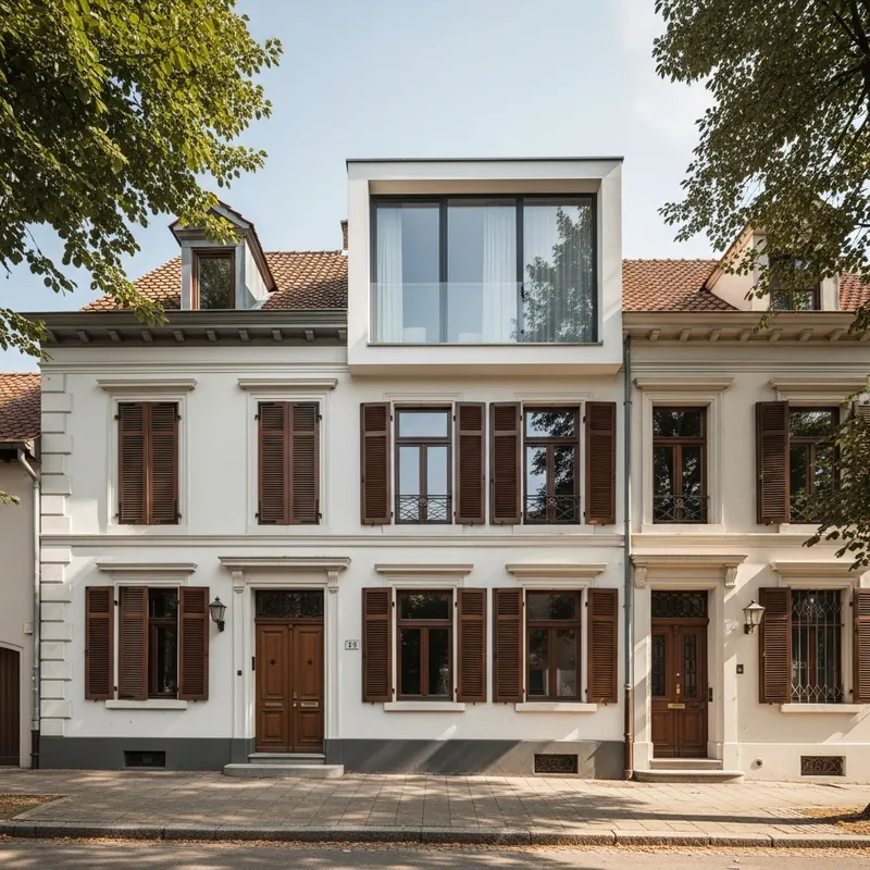 Modern Home with Traditional Colors