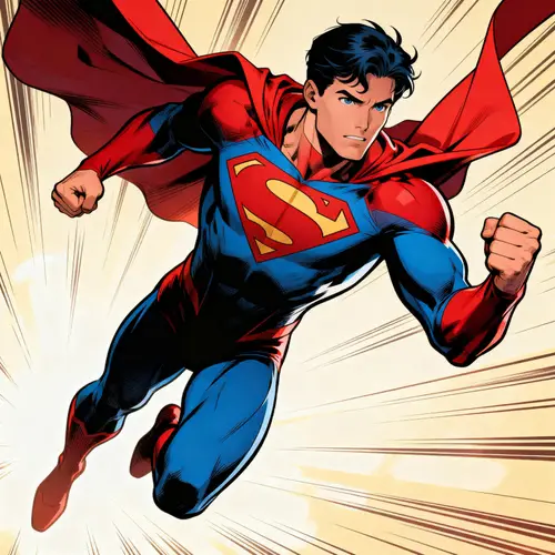 Anime & Superhero Comics Digital Art Examples