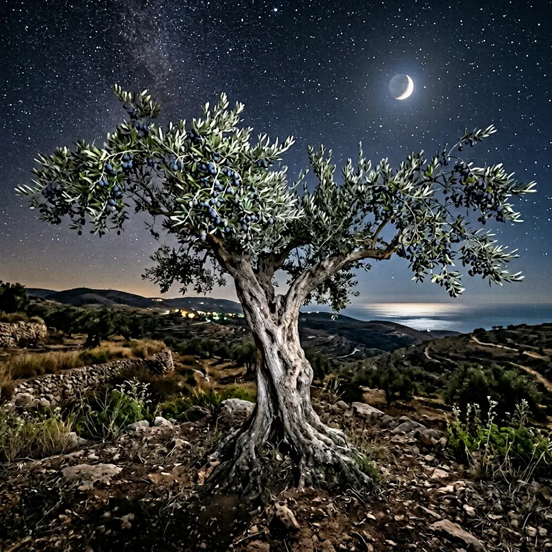 Olive Tree in the Holy Land BC - Timeless Beauty