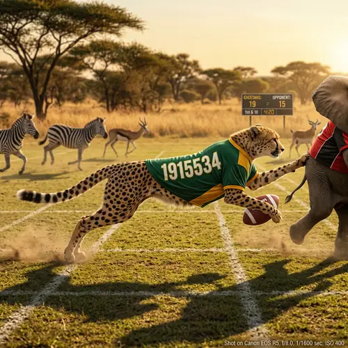 Cheetah Touch Football: Fast-Paced Fun