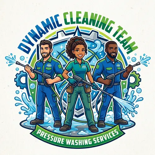 Dynamic 2D Mascot Logo Design | Team Pressure Washers